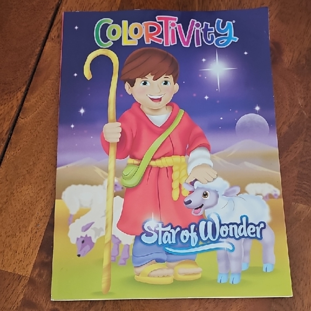 Kids Colortivity coloring book. Star of Wonder. NEW!